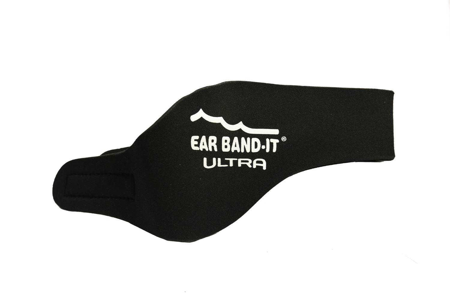 Ear BandIt® Ultra Swimming Headband Black SA's Official Distributor of Putty Buddy Soft